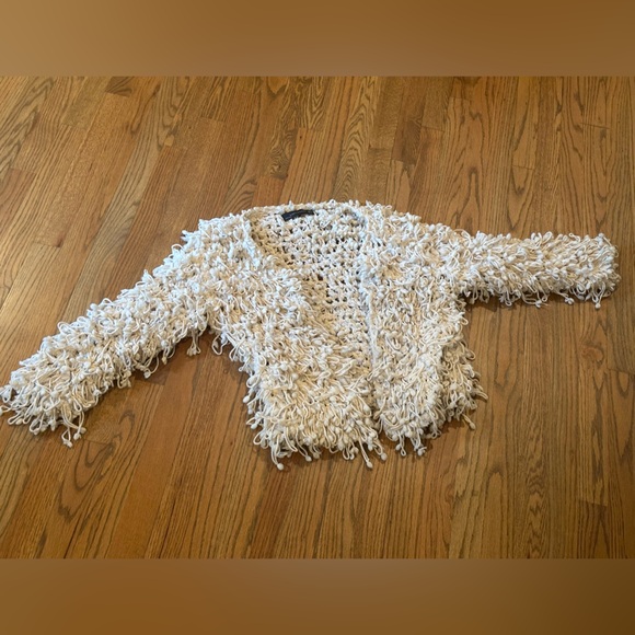 Zara Vintage Loop Shaggy Jacket - Picture 6 of 6